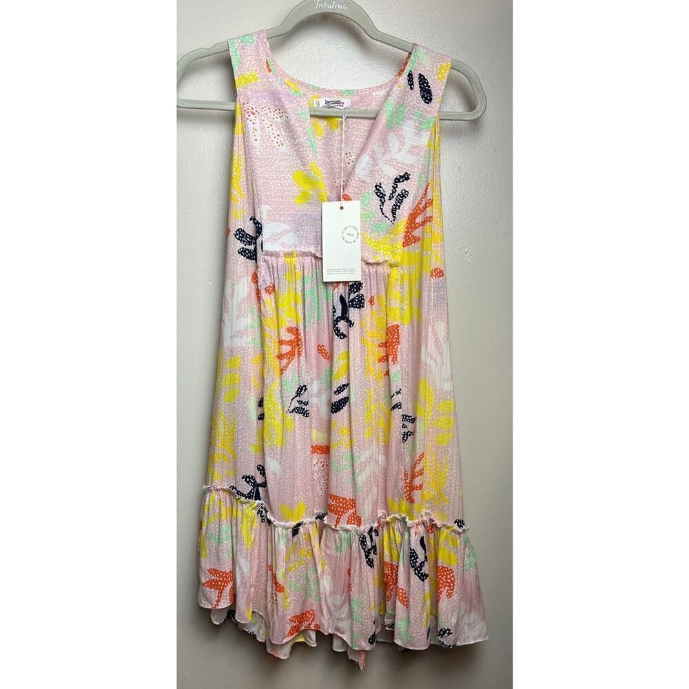 NWT Lemlem Reef Bib Mini Dress NWT Sz. S - Picture 3 of 6
